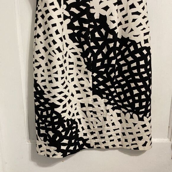 Talbots Black/White Cream Dress - Picture 10 of 11
